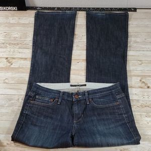 Joe's‎ Jeans Sz 29 Rocker Style Thompson Wash Boot Cut Faded Dark Wash